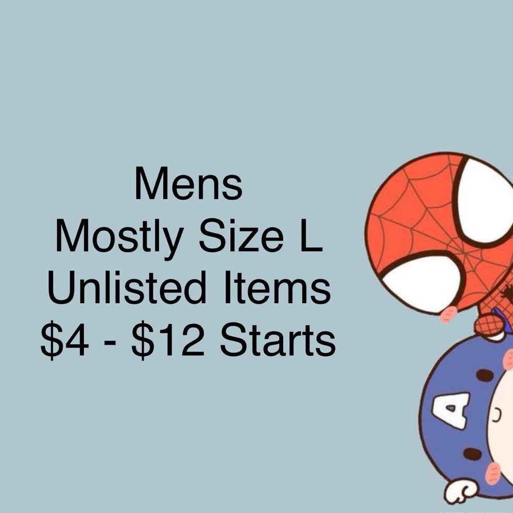 ✨💙🩵 Mens Sold As Is Unlisted/Low Start Item!